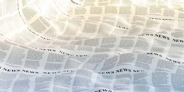 Абстрактный фон газеты, оригинальный 3D рендеринг — стоковое фото