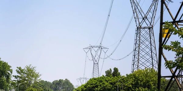 Instalação eléctrica, conceitos da indústria — Fotografia de Stock