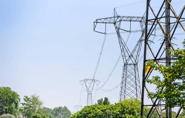 Instalação eléctrica, conceitos da indústria — Fotografia de Stock