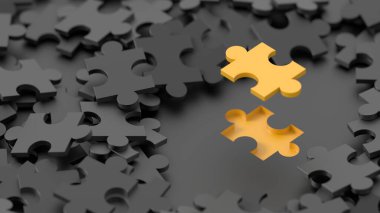 Liderlik ve takım çalışması kavramları, 3 boyutlu oluşturma arkaplanı