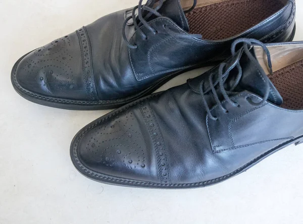 Elegantes Zapatos Vestir Para Hombre —  Fotos de Stock