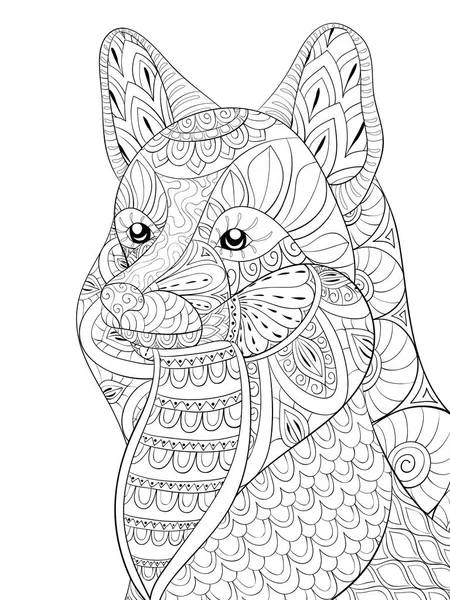 Animals Adult Coloring Book Animals Page Graphic by  burhanflatillustration29 · Creative Fabrica