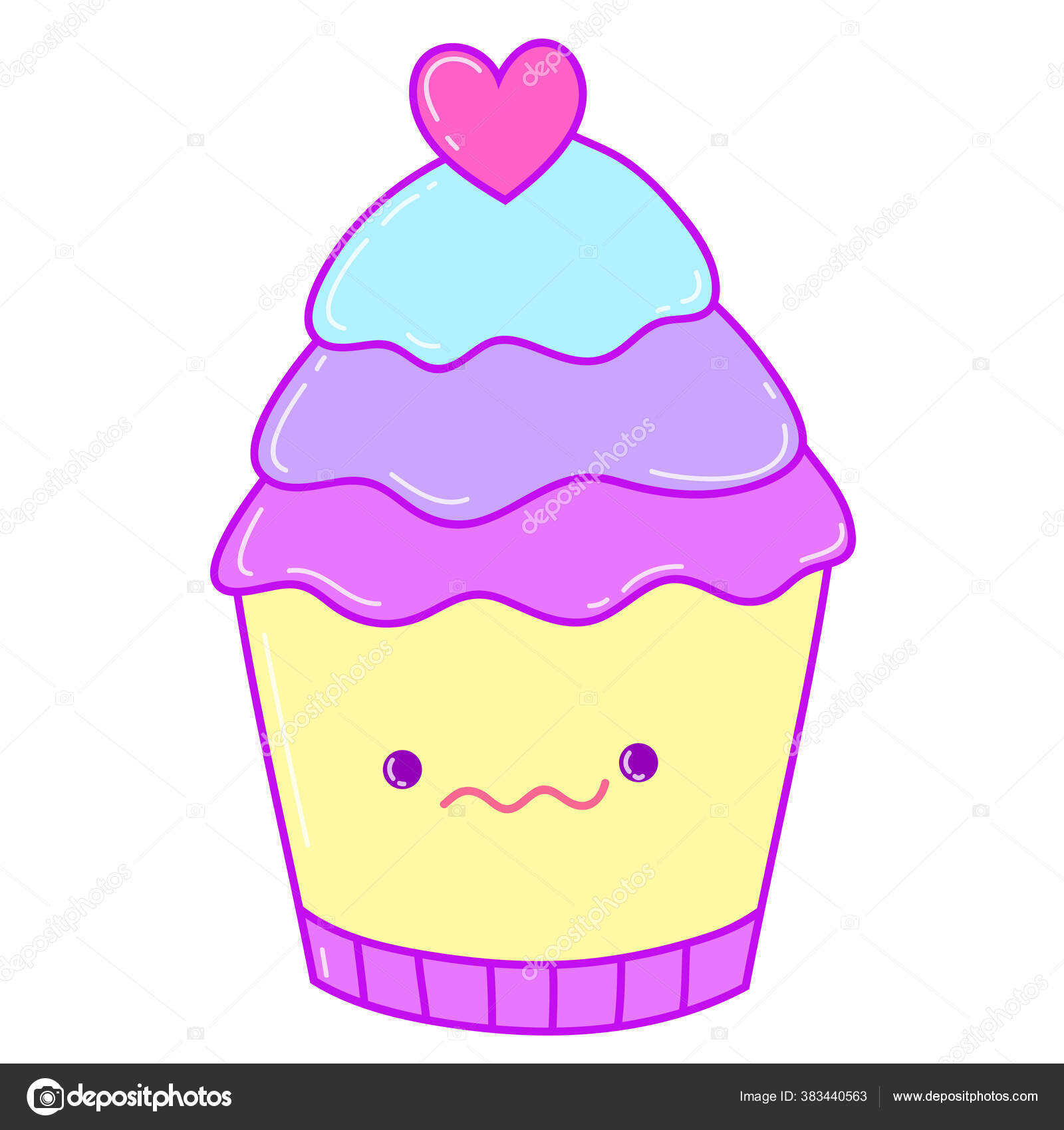 How to Draw a Cupcake - A Step-by-Step Easy Cupcake Drawing Tutorial