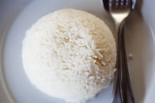 Vanligt vitt ris — Stockfoto