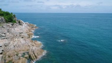 Plaj, tropikal ada, deniz defne ve lagün, ormanlarda