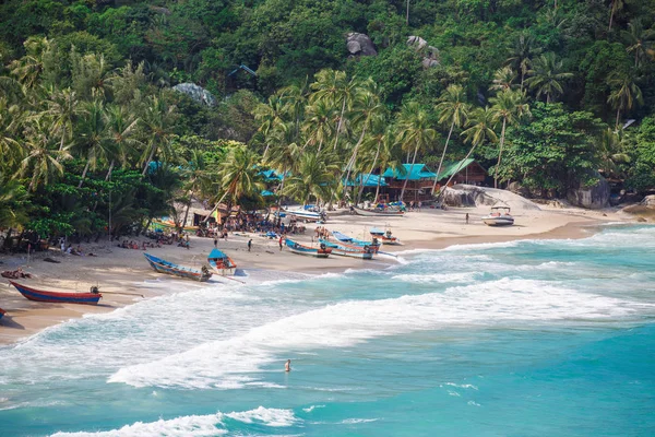 Vackert naturlandskap med blått hav i Thailand — Stockfoto