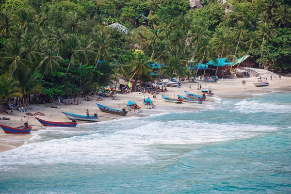 Vackert naturlandskap med blått hav i Thailand — Stockfoto