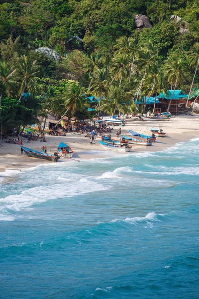 Vackert naturlandskap med blått hav i Thailand — Stockfoto