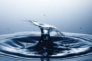 suya düşen su damlası 