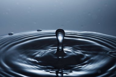 suya düşen su damlası 