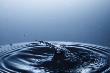 suya düşen su damlası 