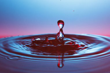 suya düşen su damlası 