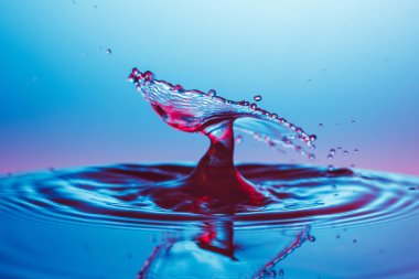 suya düşen su damlası 