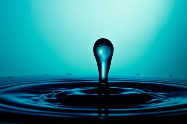 suya düşen su damlası 