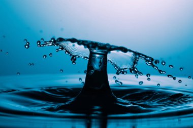 suya düşen su damlası 