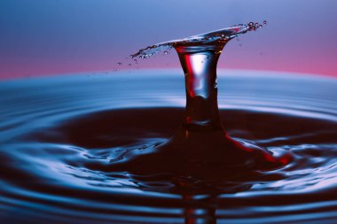 suya düşen su damlası 