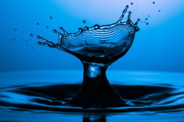 suya düşen su damlası 