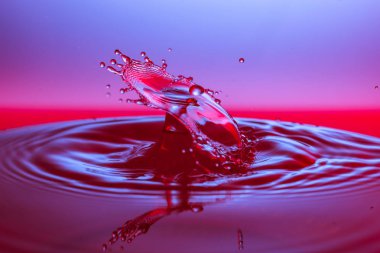 suya düşen su damlası 