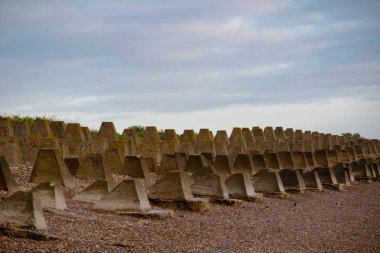 Isle of tahıl, Kent İngiltere Britanya'nın Nazi işgaline karşı savunmak için dünya savaş 2 için kıyı savunması