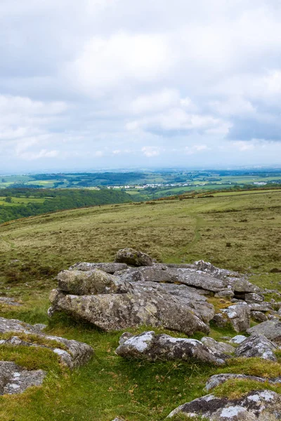 Los Alrededores Belstone Tor Dartmoor National Park Devon Reino Unido — Foto de Stock