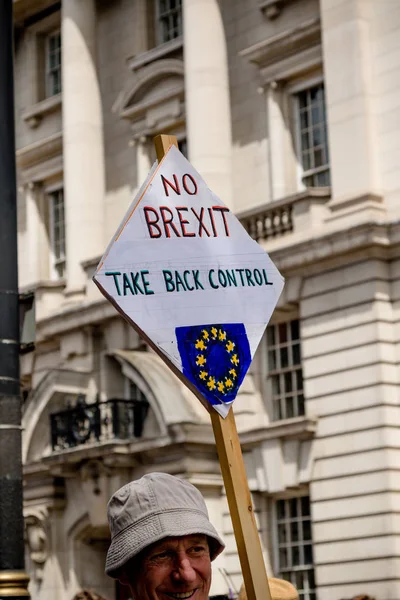 Londres Reino Unido Junio 2018 Marcha Por Voto Popular Centro —  Fotos de Stock