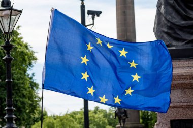 Londra, İngiltere, 23 Haziran 2018: - AB üzerinden İngiltere'nin Çıkışta son anlaşma üzerinde bir oy talep bir halk oy Merkezi Londra'da için Mart