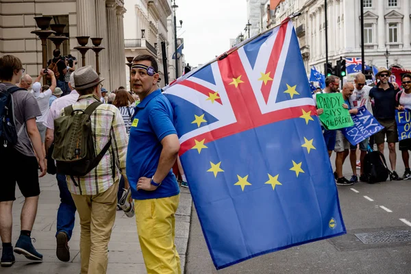 London Storbritannien Juni 2018 Mars För Ett Folkets Röst Centrala — Stockfoto