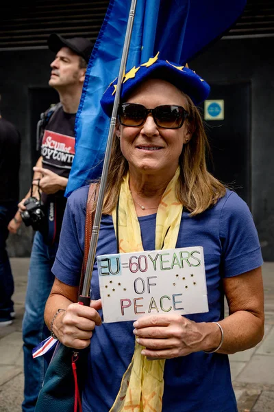 Λονδίνο Ηνωμένο Βασίλειο 23Η Ιουνίου 2018 Πορεία Για Την Λαϊκή — Φωτογραφία Αρχείου