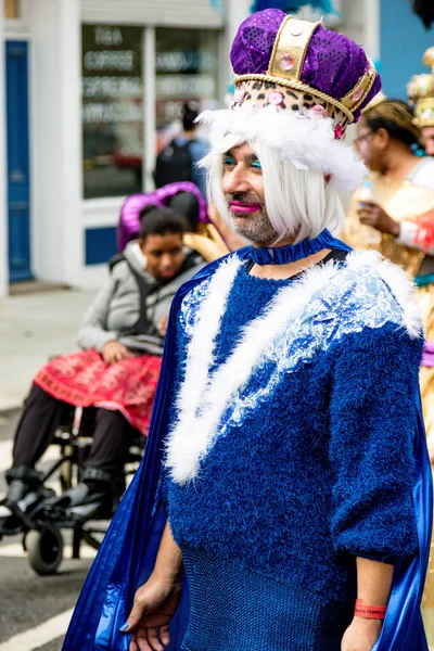 London Verenigd Koninkrijk Augustus 2018 Deelnemers Deelnemen Aan Carival Van — Stockfoto