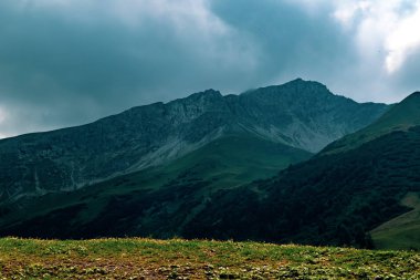 Bir görünümünü tek kayak tesisi Liechtenstein Malbun çevresi