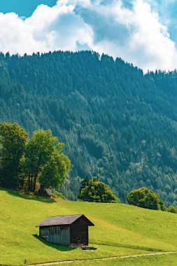 Alp Liechtenstein Prensliği manzarada görünümünü
