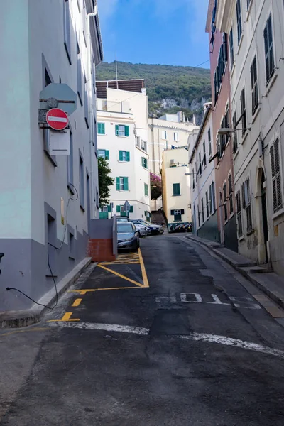 Cebelitarık, Amerika Birleşik Devletleri, 3 Ekim 2018:-eski şehir, Cebelitarık, normal turist iz kapalı alanının arka sokaklarında. Gibraltar İngiliz denizaşırı Bölgesi İspanya'nın güney ucunda yer almaktadır.