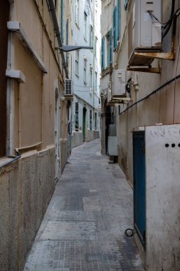 Cebelitarık, Amerika Birleşik Devletleri, 30 Eylül 2018:-eski şehir, Cebelitarık, normal turist iz kapalı alanının arka sokaklarında. Gibraltar İngiliz denizaşırı Bölgesi İspanya'nın güney ucunda yer almaktadır.