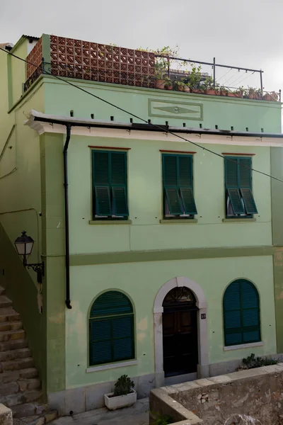 Gibraltar Reino Unido Octubre 2018 Edificio Residencial Casco Antiguo Gibraltar — Foto de Stock