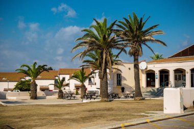 Cebelitarık, Amerika Birleşik Devletleri, 2 Ekim 2018:-binalar Europa noktada, Cebelitarık güney ucunda. Gibraltar İngiliz denizaşırı Bölgesi İspanya'nın güney ucunda yer almaktadır.