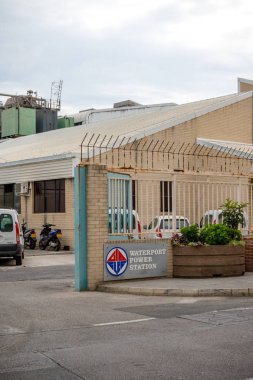 Cebelitarık, Amerika Birleşik Devletleri, 30 Eylül 2018: - Waterport güç istasyonu Cebelitarık elektrik yetkilisi tarafından çalıştırın. Gibraltar İngiliz denizaşırı Bölgesi İspanya'nın güney ucunda yer almaktadır