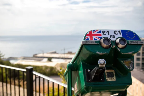 Gibraltar Storbritannien Oktober 2018 Europa Point Sett Från Rock Gibraltar — Stockfoto