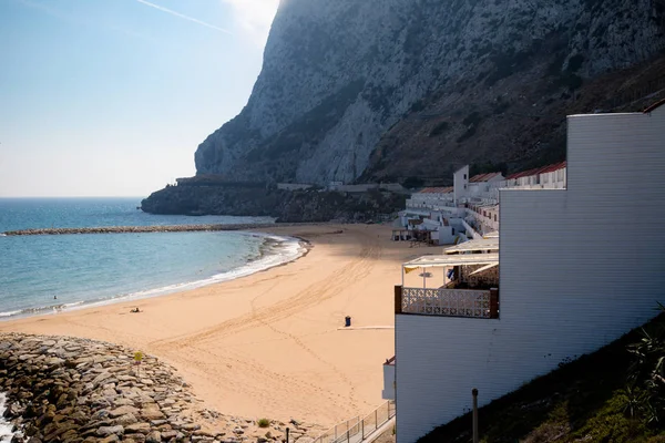 Sandy Bay Lado Leste Rocha Gibraltar — Fotografia de Stock