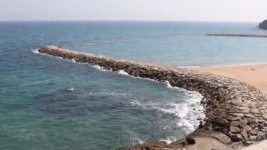 Cebelitarık, Amerika Birleşik Devletleri, 2 Ekim 2018:-Sandy Bay Cebelitarık Rock Doğu tarafında. Gibraltar İngiliz denizaşırı Bölgesi İspanya'nın güney ucunda yer almaktadır.