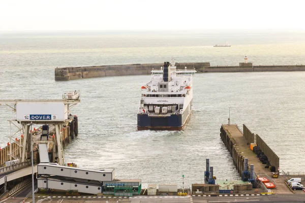Dover, Amerika Birleşik Devletleri, 18 Ocak 2019:-Port of Dover, yakın İngilizler port Fransa'ya Kent görünümü