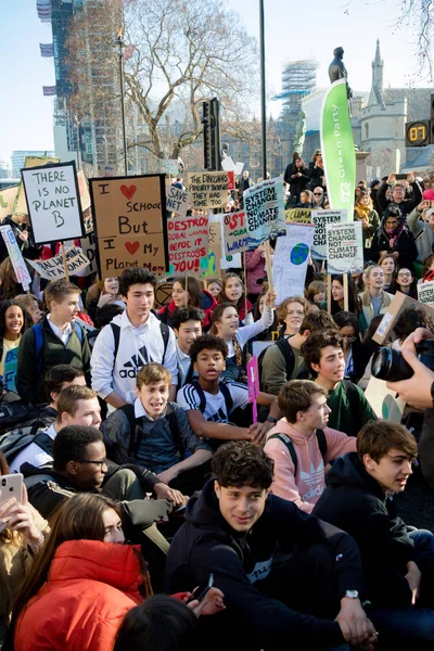 Londres Reino Unido Reino Unido Febrero 2019 Los Niños Edad —  Fotos de Stock