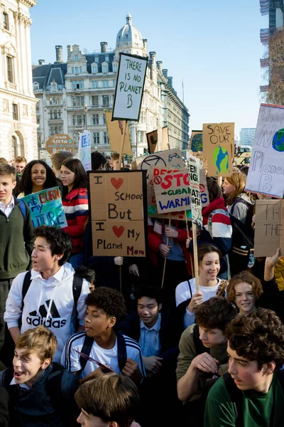 Londres Reino Unido Reino Unido Febrero 2019 Los Niños Edad —  Fotos de Stock