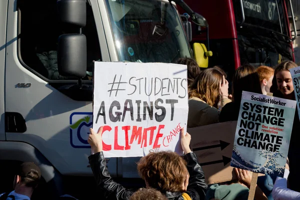 London Verenigd Koninkrijk 15E Februari 2019 Opvallend School Verouderde Kinderen — Stockfoto