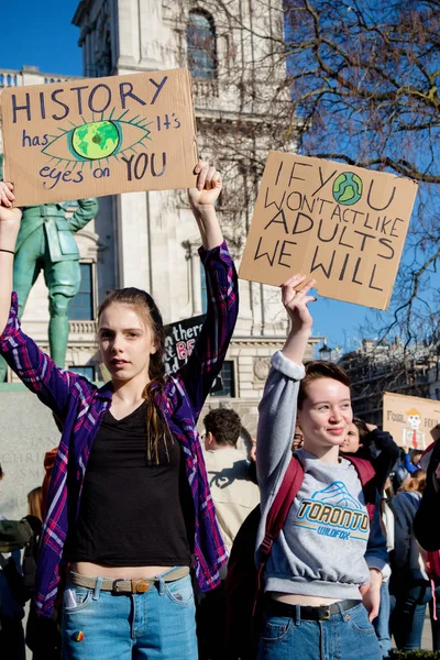 Londres Reino Unido Reino Unido Fevereiro 2019 Crianças Idade Escolar — Fotografia de Stock