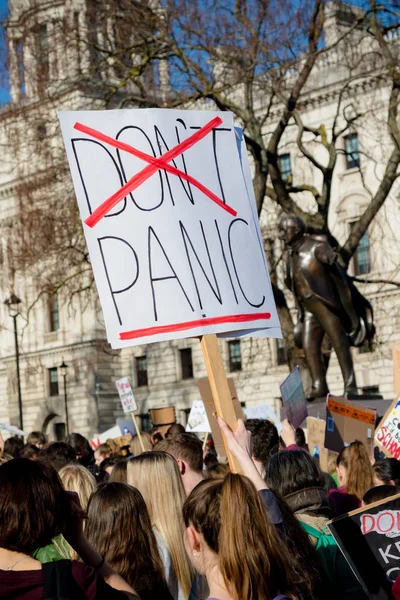 Londres Reino Unido Febrero 2019 Niños Edad Escolar Centro Londres —  Fotos de Stock