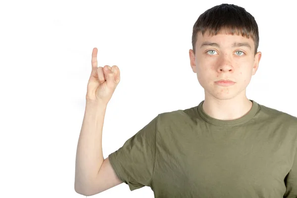 Langue des signes américaine réalisée d'une part — Photo