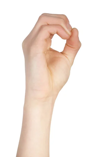Alfabetet i amerikanskt teckenspråk — Stockfoto