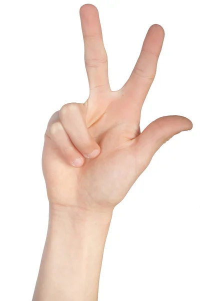Alfabeto en el lenguaje de signos americano —  Fotos de Stock