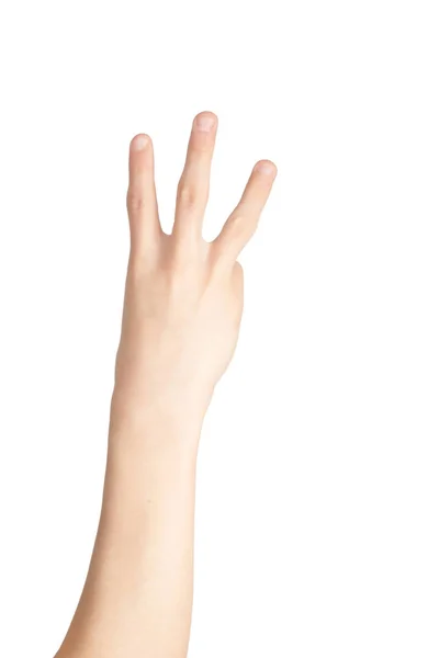 Британський мова жестів — стокове фото