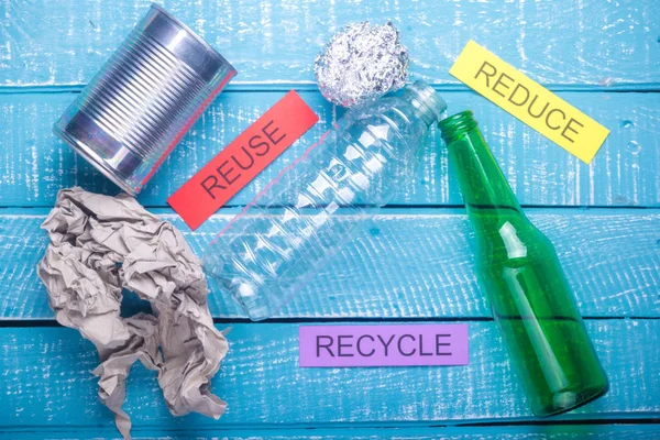 Abfallprodukte recyceln — Stockfoto